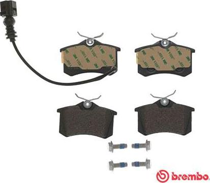 Brembo P 85 066 - Тормозные колодки, дисковые, комплект autodnr.net