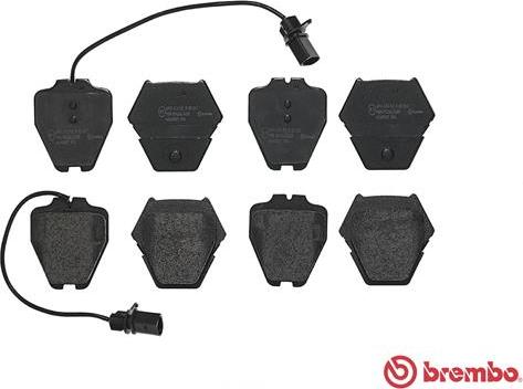 Brembo P 85 067 - Гальмівні колодки дискові autocars.com.ua