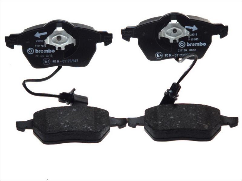 Brembo P 85 085 - Гальмівні колодки, дискові гальма autocars.com.ua