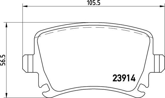 Brembo P 85 095X - Гальмівні колодки, дискові гальма autocars.com.ua