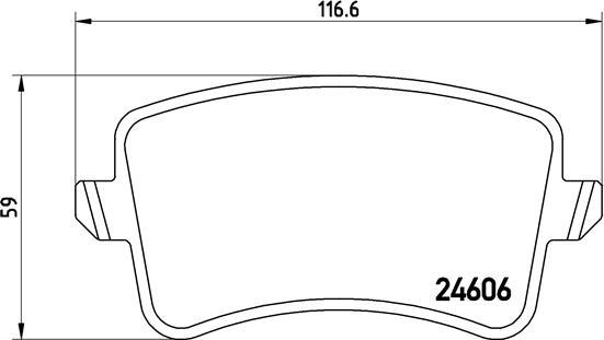 Brembo P 85 099X - Гальмівні колодки, дискові гальма autocars.com.ua