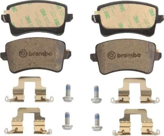 Brembo P 85 099X - Гальмівні колодки, дискові гальма autocars.com.ua