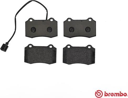 Brembo P 85 104 - Тормозные колодки, дисковые, комплект autodnr.net