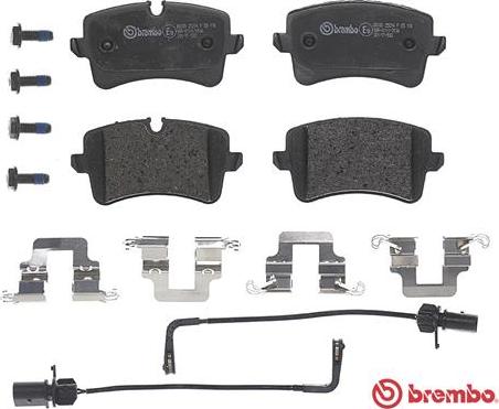 Brembo P 85 118 - Гальмівні колодки, дискові гальма autocars.com.ua