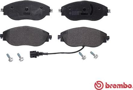 Brembo P 85 131 - Тормозные колодки, дисковые, комплект autodnr.net