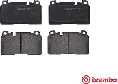 Brembo P 85 133 - Колодки тормозные дисковые передн. AUDI Q5 8R 11-08-> autodnr.net