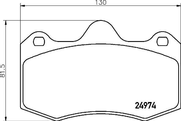 Brembo P 85 134 - Гальмівні колодки, дискові гальма autocars.com.ua