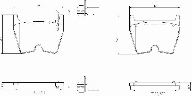 Brembo P85138N - Гальмівні колодки, дискові гальма autocars.com.ua