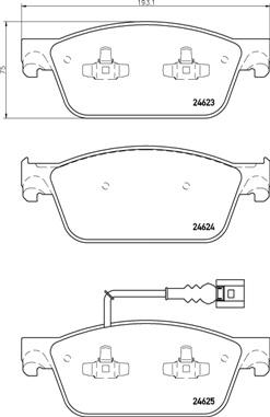 Brembo P 85 141 - 0 autocars.com.ua