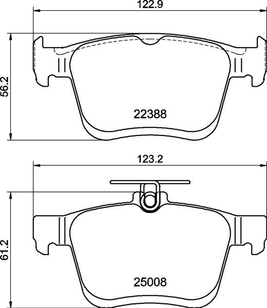 Brembo P 85 191 - Гальмівні колодки, дискові гальма autocars.com.ua