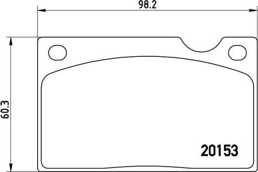 Brembo P 86 003 - Тормозные колодки, дисковые, комплект avtokuzovplus.com.ua