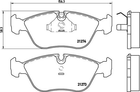 Brembo P 86 013 - Гальмівні колодки, дискові гальма autocars.com.ua