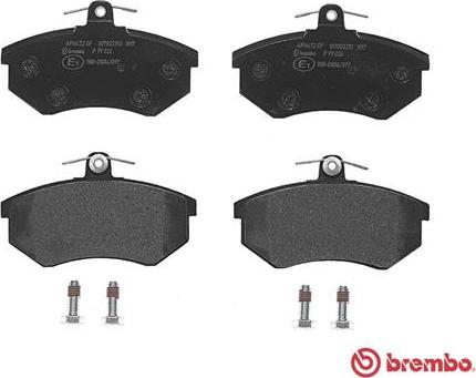 Brembo P 99 026 - Тормозные колодки, дисковые, комплект autodnr.net