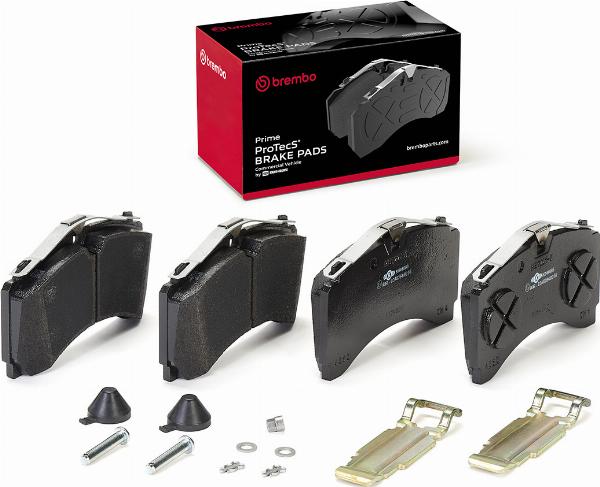 Brembo P B4 204S - Гальмівні колодки, дискові гальма autocars.com.ua