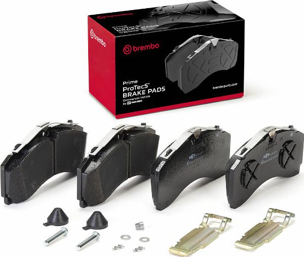 Brembo P B4 205S - Гальмівні колодки, дискові гальма autocars.com.ua