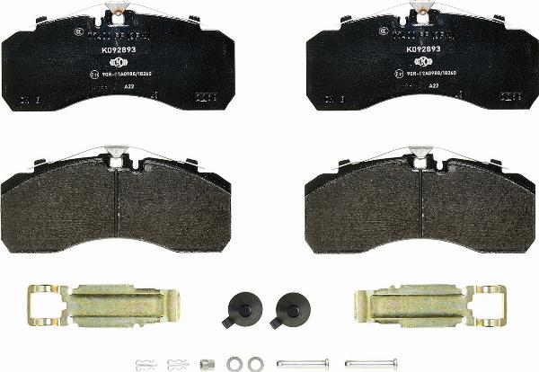 Brembo P B4 801S - Гальмівні колодки, дискові гальма autocars.com.ua