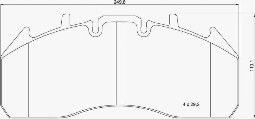 Brembo P B7 003 - Гальмівні колодки, дискові гальма autocars.com.ua