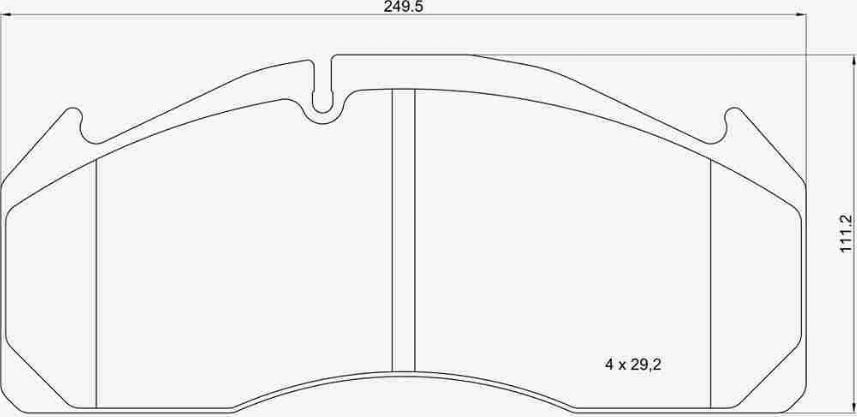 Brembo P C7 002 - Тормозные колодки, дисковые, комплект avtokuzovplus.com.ua