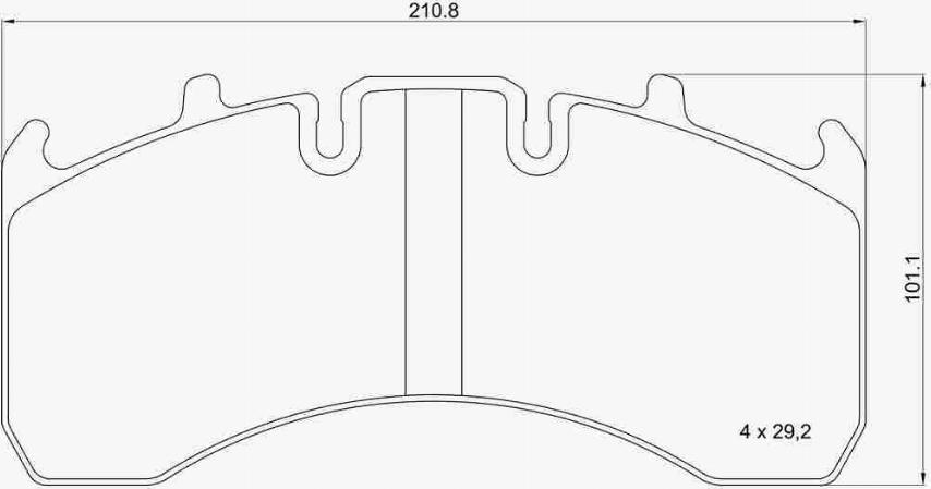 Brembo P C7 003 - Гальмівні колодки, дискові гальма autocars.com.ua