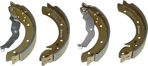 Brembo S 06 506 - Комплект тормозных колодок, барабанные avtokuzovplus.com.ua