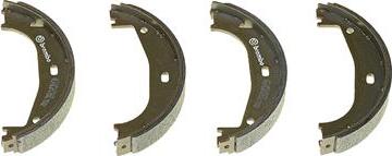 Brembo S 06 508 - Комплект тормозов, ручник, парковка autodnr.net