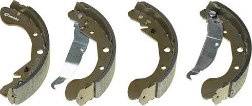 Brembo S 10 516 - Комплект гальм, барабанний механізм autocars.com.ua