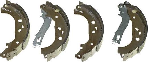 Brembo S 23 518 - Комплект тормозных колодок, барабанные autodnr.net