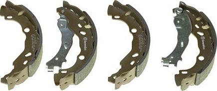 Brembo S 23 523 - Комплект тормозных колодок, барабанные avtokuzovplus.com.ua