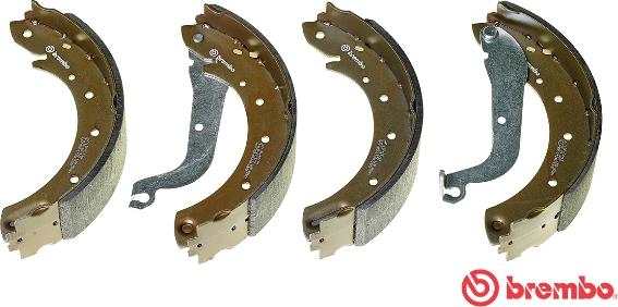 Brembo S 23 577 - Комплект гальм, барабанний механізм autocars.com.ua