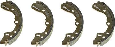 Brembo S 49 502 - Комплект тормозных колодок, барабанные avtokuzovplus.com.ua