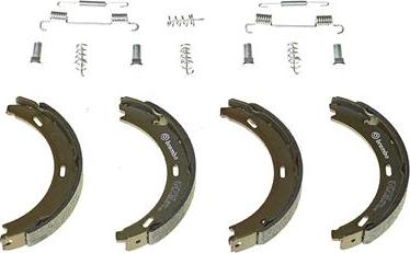 Brembo S 50 506 - Комплект тормозов, ручник, парковка avtokuzovplus.com.ua