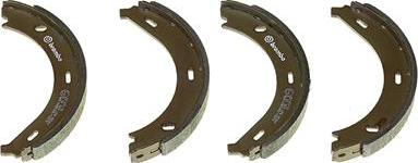 Brembo S 50 509 - Комплект тормозов, ручник, парковка avtokuzovplus.com.ua