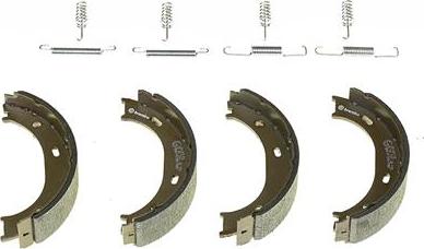 Brembo S 50 510 - Комплект тормозов, ручник, парковка avtokuzovplus.com.ua