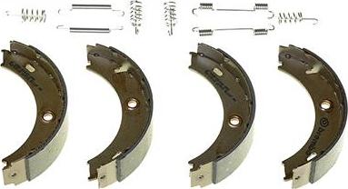 Brembo S 50 512 - Комплект гальм, ручник, парковка autocars.com.ua