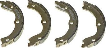 Brembo S 56 543 - Комплект тормозов, ручник, парковка avtokuzovplus.com.ua