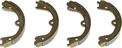 Brembo S 56 546 - Комплект гальм, ручник, парковка autocars.com.ua