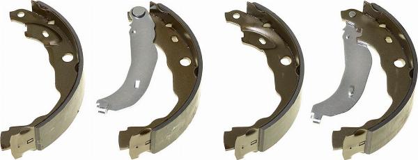 Brembo S 56 554 - Комплект гальм, барабанний механізм autocars.com.ua