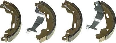 Brembo S 59 516 - Комплект тормозных колодок, барабанные avtokuzovplus.com.ua