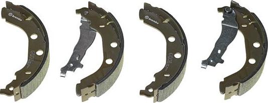 Brembo S 61 523 - Комплект тормозных колодок, барабанные avtokuzovplus.com.ua