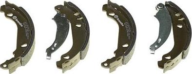 Brembo S 61 525 - Комплект тормозных колодок, барабанные avtokuzovplus.com.ua