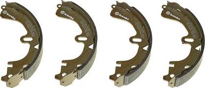 Brembo S 83 504 - Комплект тормозных колодок, барабанные avtokuzovplus.com.ua