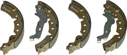 Brembo S 83 510 - Комплект тормозных колодок, барабанные avtokuzovplus.com.ua