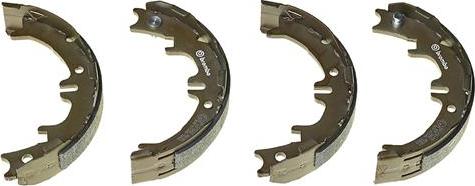 Brembo S 83 542 - Комплект тормозов, ручник, парковка autodnr.net