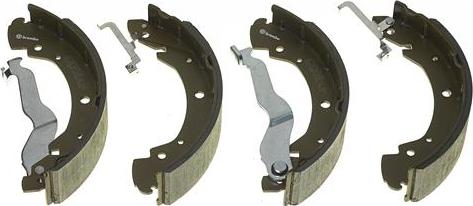 Brembo S 85 515 - Комплект гальм, барабанний механізм autocars.com.ua