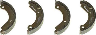 Brembo S 86 501 - Комплект гальм, ручник, парковка autocars.com.ua