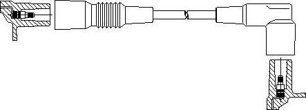 Bremi 105/30 - Провід запалювання autocars.com.ua