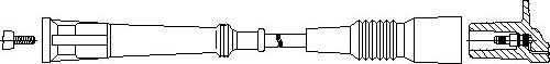 Bremi 122/55 - Провід запалювання autocars.com.ua