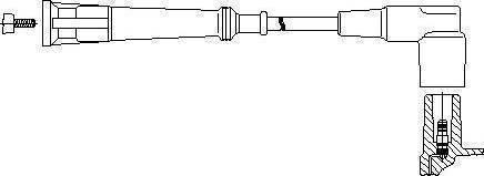 Bremi 123/55 - Провод зажигания avtokuzovplus.com.ua