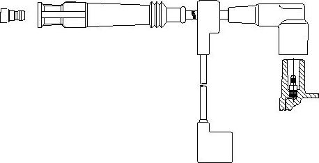 Bremi 128/65 - Провід запалювання autocars.com.ua