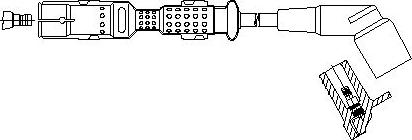 Bremi 136/31 - Провод зажигания avtokuzovplus.com.ua